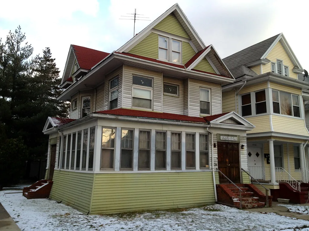 Older Victorian-style home exterior with porch
